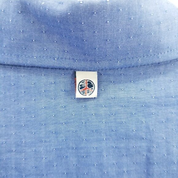 John Lennon By English Laundry Button Up Shirt Mens Flip Cuff Size M - Picture 3 of 12